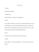 Lý Thuyết Dược Học: ÁC TI SÔ ppsx