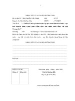 Thiết kế chế tạo khuôn đúc áp lực cánh bơm đảo nước   sục khí chuyên dụng trong nuôi trồng thủy sản thâm canh bằng vật liệu composite