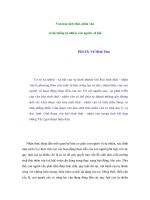 Văn hóa sinh thái, nhân văn và hệ thống tự nhiên, con người, xã hội ppsx