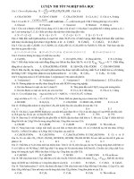 LUYỆN THI TỐT NGHIỆP HÓA HỌC 2 ppt