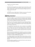 My SQL and Java Developer’s Guide phần 3 pptx