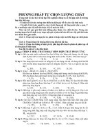 PHƯƠNG PHÁP TỰ CHỌN LƯỢNG CHẤT ppsx