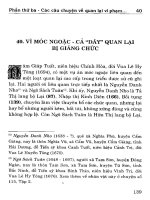 Những câu chuyện pháp luật thời phong kiến tập 1 part 6 docx