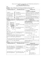 giáo án tự chọn vật lí 12 cơ bản