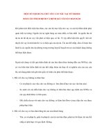 Lý Thuyết Tín Dụng Ngân Hàng: MỘT SỐ NỘI DUNG CHỦ YẾU CẦN NÊU TẠI TỜ TRÌNH BÁO CÁO THẨM ĐỊNH docx