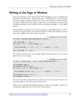 The javascript anthology 101 essential tips tricks hacks - phần 4 potx