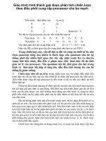 Giáo trình hình thành giai đoạn phân tích chiến lược theo điều phối cung cấp processor cho bo mạch p1 pot