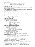 tài liệu nâng cao hóa học 9