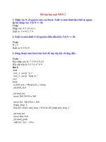 Bài tập hợp ngữ MIPS 2 ppsx