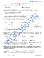 BÀI TẬP VỀ ĐỘNG LỰC HỌC VẬT RẮN ppsx