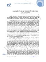 QUAN NIỆM VỀ CÁI ĐẸP CỦA NGUYỄN TUÂN TRONG CHỮ NGƯỜI TỬ TÙ pdf