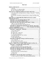 TRƯỜNG ĐẠI HỌC BÁCH KHOA HÀ NỘIĐỒ ÁN TỐT NGHIỆPMỤC LỤC PHẦN I: TỔNG ppsx