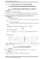 GIÁO ÁN PHỤ ĐẠO THI TỐT NGHIỆP PHỔ THÔNG MÔN TOÁN
