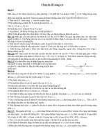 Chuyên đề sóng cơ pptx