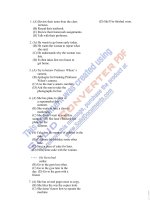 Đề thi toefl luyện tập pptx