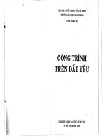 Công trình trên đất yếu - Mở đầu pdf