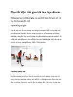 Mẹo tiết kiệm thời gian khi dọn dẹp nhà cửa potx