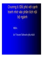 Slide - Đối phó với cạnh tranh nhờ vào phân tích nội bộ ngành pdf