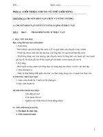 Giáo án sinh 11 nâng cao pdf