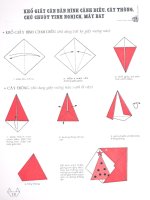 Nghệ thuật xếp giấy Nhật Bản cho người mới học part 3 docx