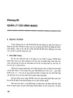 quản lí cấu hình mạng máy tính