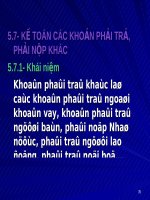 Kế toán nợ phải trả 8 ppt