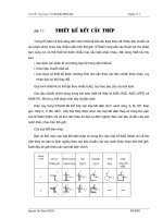 Thực hành tính kết cấu công trình STAAD.PRO 4 - Bài 11 potx