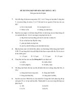 ĐỀ THI TỔNG HỢP MÔN HÓA HỌC KHỐI 12 - ĐỀ 2 pot