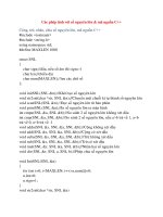 Các phép tính với số nguyên lớn docx