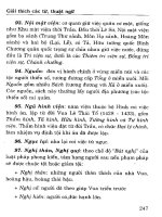 Những câu chuyện pháp luật thời phong kiến tập 1 part 10 ppsx