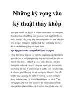 Những kỳ vọng vào kỹ thuật thay khớp pdf