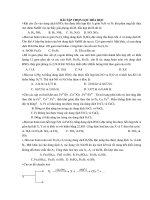 BÀI TẬP CHỌN LỌC HÓA HỌC docx