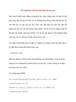 Kỹ thuật làm chữ hoa đầu dòng (Drop cap) pps