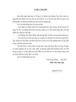 Một  số biện pháp nhằm hoàn thiện công tác quản trị sản xuất tại công ty cổ phần mía đường tuy hòa