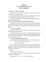 GIÁO TRÌNH CÔNG NGHỆ MÔI TRƯỜNG - CHƯƠNG 4 pps