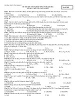 ĐỀ THI THỬ TỐT NGHIỆP BTVH NĂM 2010-2011 MÔN HOÁ - Mã đề 402 doc