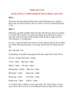 Y học cổ truyền kinh điển - sách Kim Quỹ: THIÊN THỨ NĂM MẠCH, CHỨNG VÀ PHÉP TRỊ BỆNH TRÚNG PHONG, LỊCH TIẾT pptx