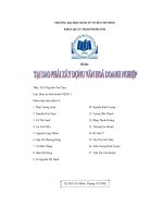 Tiểu luận tại sao phải xây dựng văn hóa doanh nghiệp