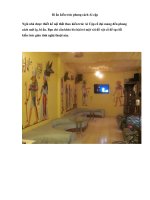 Bí ẩn kiến trúc phong cách Ai cập pot