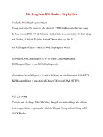 Xây dựng Ajax RSS Reader - Step by Step ppt