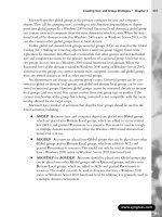 mcse exam 70-29 planning implementing and maintaining a windows server 2003 active directory infrastruct phần 4 pptx