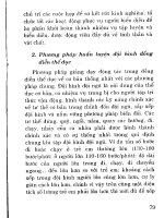 Đồng diễn thể dục - Lý thuyết và thực hành part 7 pps