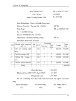 Chuyên đề tốt nghiệp kế toán bán hàng và xác định kết quả bán hàng của công ty Ngọc Anh – 3 doc