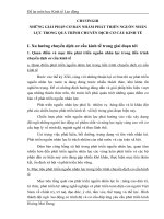 Đề án môn học Kinh tế Lao động CHƯƠNG III pptx