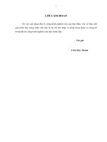 Giải  pháp phát triển đào tạo nghề ở tỉnh nghệ an đến năm 2020