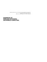 Handbook of Wireless Networks and Mobile Computing phần 1 potx