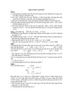 BÀI LUYỆN TẬP SỐ 9 pptx