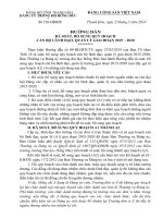 Hướng dẫn rà soát quy hoạch nguồn cán bộ lãnh đạo quản lý trong trường đại học hồng đức