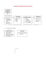 Lý Thuyết Tín Dụng Ngân Hàng: SƠ ĐỒ QUY TRÌNH TÍN DỤNG CHUNG doc