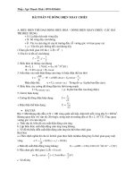 BÀI TOÁN VỀ DÒNG ĐIỆN XOAY CHIỀU potx